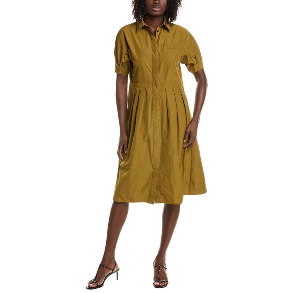 Max Mara Womens Mm By  Cadmio Shirtdress, Green